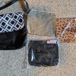 31 purse with 3 additional zip off flaps